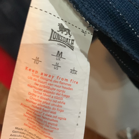 NWOT Lonsdale London Retro Tracksuit Jacket Med - Picture 7 of 7